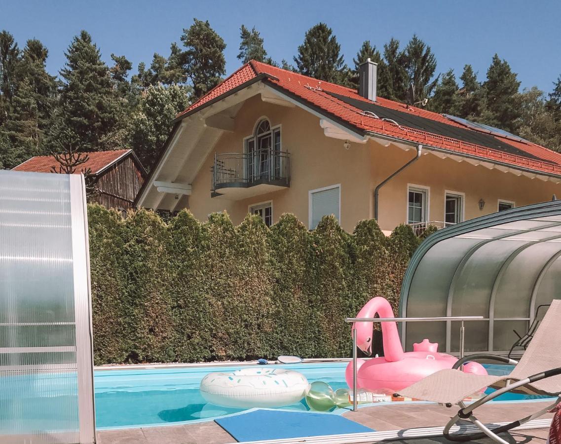 Panorama-Residenz, Mit Pool Apartment บัดเคิทซ์ทิง ภายนอก รูปภาพ